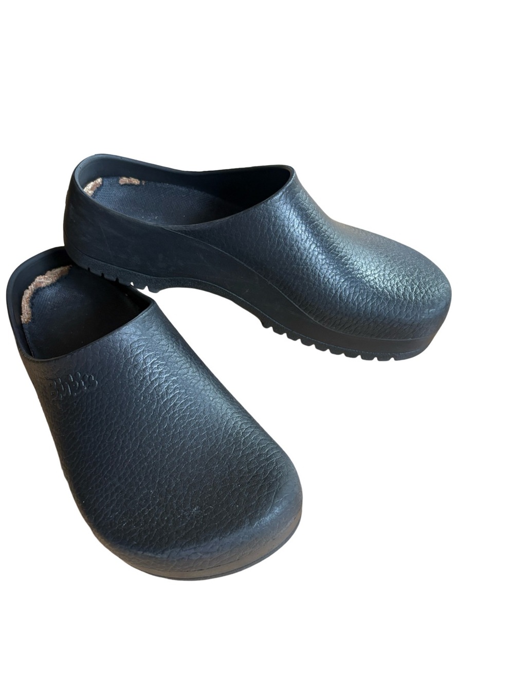 Birkenstock Super-Birki clogs in black water-resistant polyurethane
